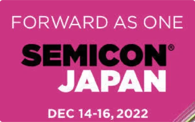 東京ビックサイトにて開催される「SEMICON JAPAN 2022」出展します